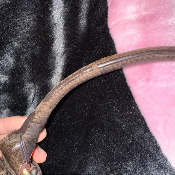 Juicy Couture Brown Leather Shoulder Bag - Picture 6 of 13